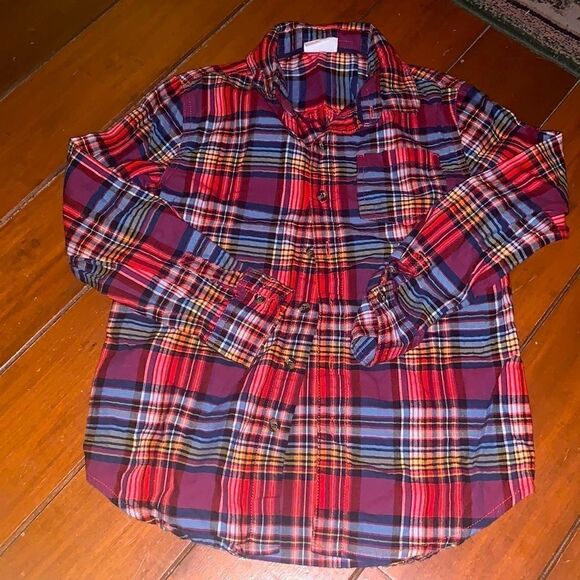 Girls Plaid Shirt  - Picture 1 of 7